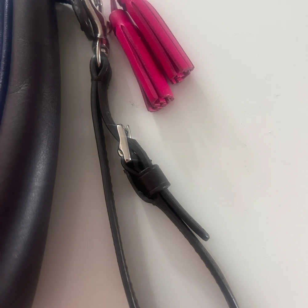 Coach color block leather clutch - Picture 3 of 4